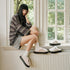 Fleece Animal Face Platform Slippers