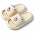 Playful Bear Face Soft Slides