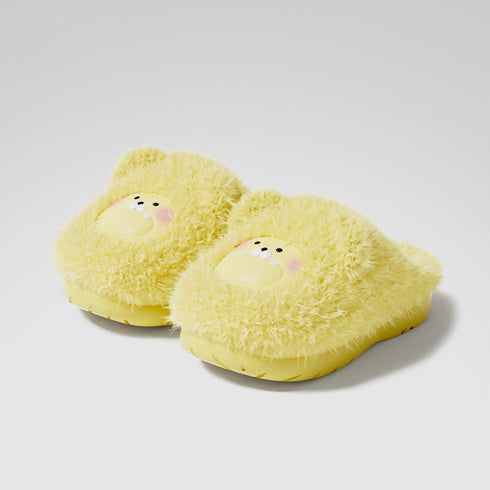 Fuzzy Monster Plush Winter Slippers