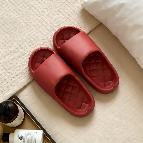 Waffle Texture Soft Cloud Slides