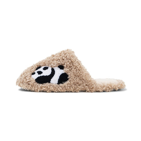 Cozy Sherpa Panda House Slippers