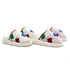 Puffy Geo Patch Indoor Slippers