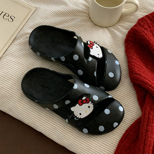 Hello Kitty Polka Dot Clogs