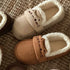 Cat Whisker Plush Platform Slippers