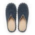Cozy V-Notch Felt Home Slippers