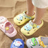 Playful 3D Cartoon Animal Clogs