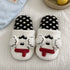 Puppy Face Polka Dot Slippers