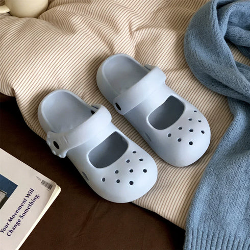 Chunky Cloud Mary Jane Clogs