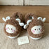 Blushing Lamb Fleece Indoor Slippers