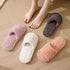 Curly Plush Open-Toe Slippers