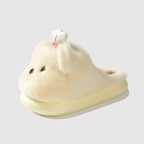 Chef Bear Plush Home Slippers