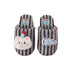 Striped Cat Fish Plush Slippers