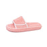 Chunky Terry Cloth Platform Slides