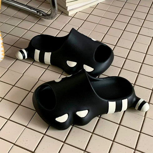 Cartoon Tiger EVA Platform Slides