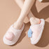 Moon Star Plush Home Slippers