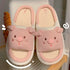 Piggy Face Waffle Strap Slides