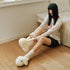 Floppy Bunny Ear Plush Slippers