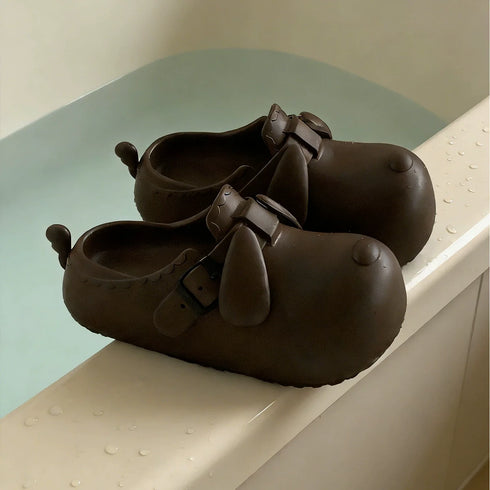 Playful Puppy Ears Waterproof Clogs