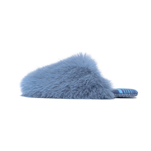 Plush Faux Fur House Slippers