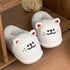 Fuzzy Puppy Face Warm Slippers