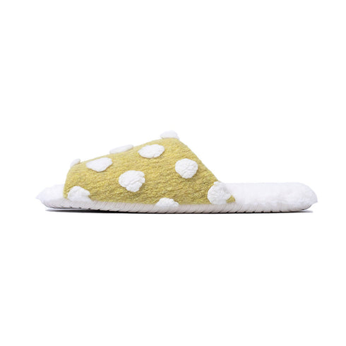 Puffy Dot Lounge Slippers