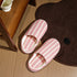 Slim Stripe Contrast Home Slippers