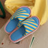 Chic Stripe Waffle Indoor Slides