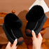 Snuggly Fur Cuff Winter Slippers