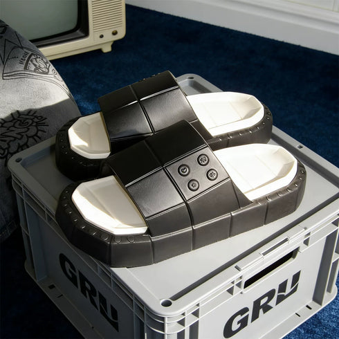Chunky Building Block Platform Slides
