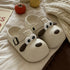 Whimsical Puppy Face Chunky Clogs
