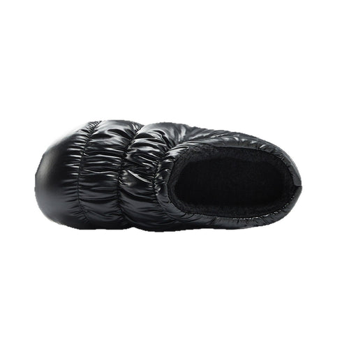 Puffy Quilted Thermal Fleece Slippers
