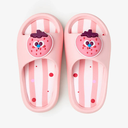 Cartoon Fruit Striped Kids Slides
