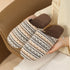 Zigzag Knit Indoor Slippers