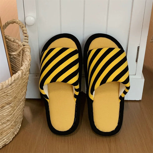 Chic Stripe Waffle Indoor Slides