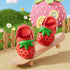 Strawberry Design Summer Toddler Clogs