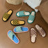Chic Stripe Waffle Indoor Slides