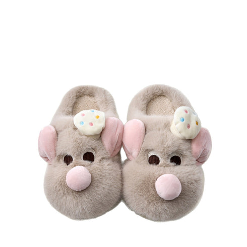 Chef Mouse Indoor Plush Slippers
