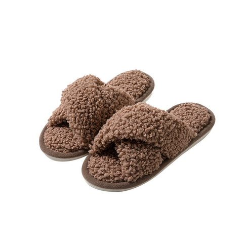 Loopy Crossband Lounge Slippers