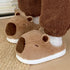 Capybara Plush Snout Home Slippers