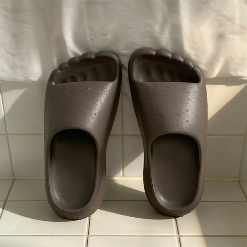 Funny Giant Barefoot Shape Slides