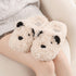 Curly Fleece Puppy Plush Slippers