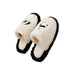 Plush Panda Face Warm Slippers