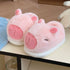 Capybara Plush Snout Home Slippers