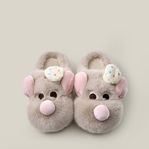 Chef Mouse Indoor Plush Slippers