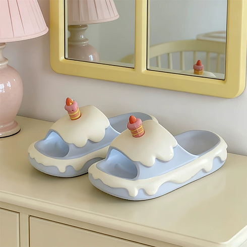 Whimsical Birthday Cake Candle Slides