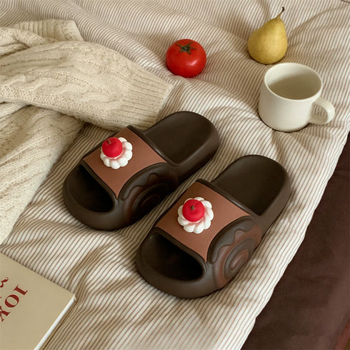 Sweet Swiss Roll Cake Slides