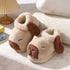 Sleeping Capybara Plush Winter Boots
