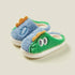 Fuzzy Dinosaur Plush Winter Slippers