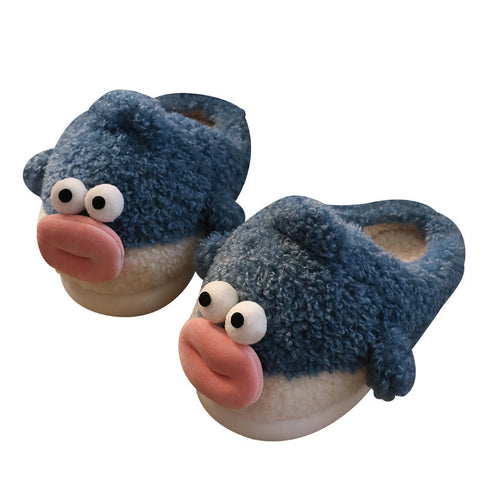 Goofy Big Lip Cartoon Slippers