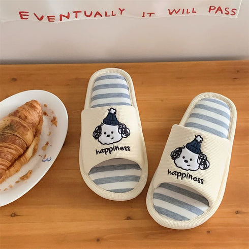 Pup Patch Stripe Slides